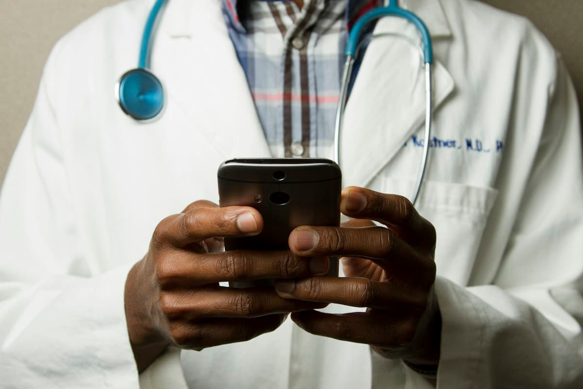 Stock photo — healthcare consultation