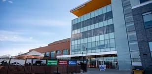 Hospital building exterior